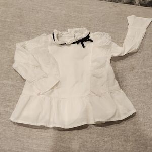 Lace Peplum Top - 12 To 18 Months